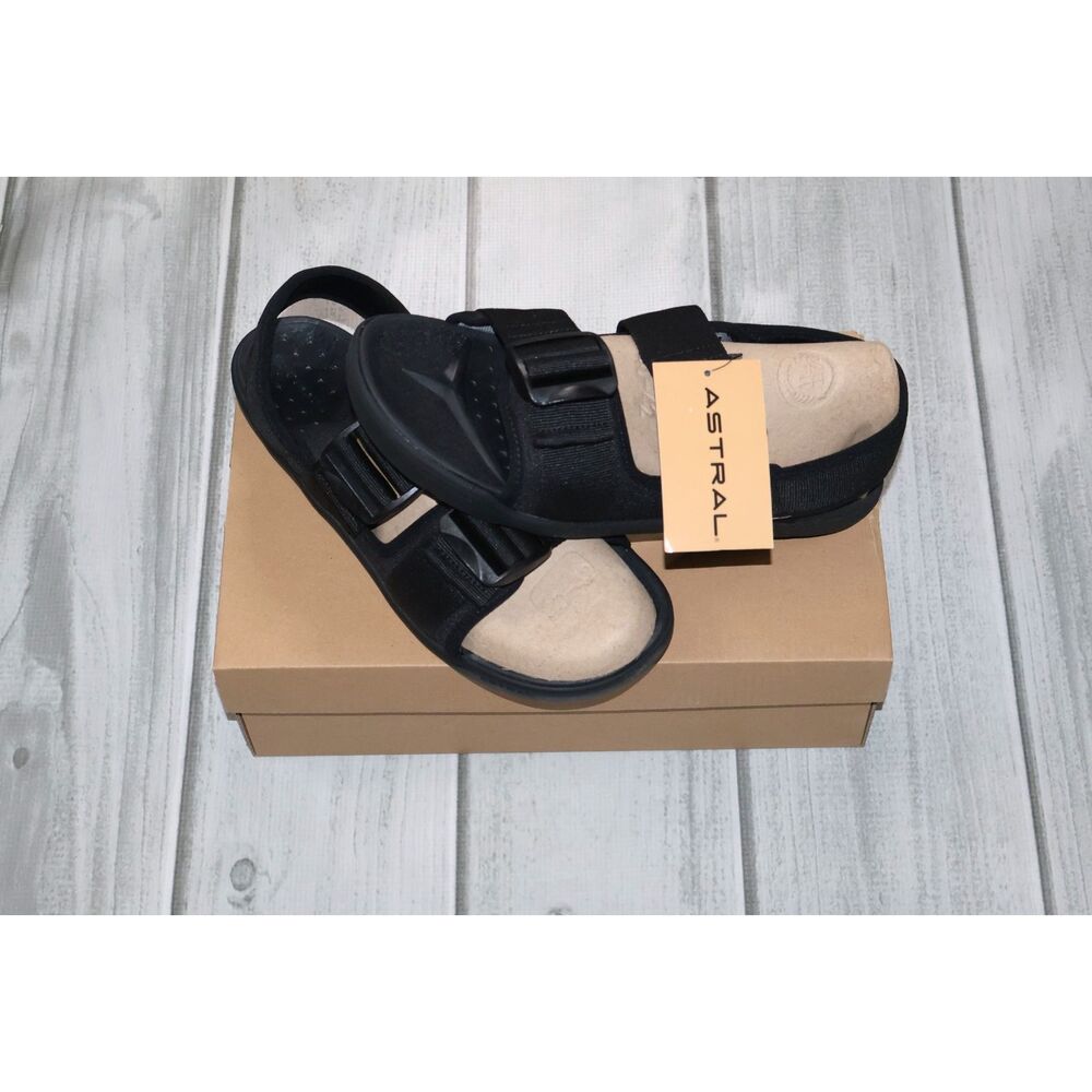 NEW Astral Webber Black Men's Sandals Size 11 Travel Hiking Water Shoes River